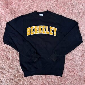 champion uc berkeley logo pullover sweatshirt, men’s size extra small